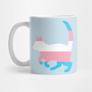 Pride Animals- Trans Cat Mug